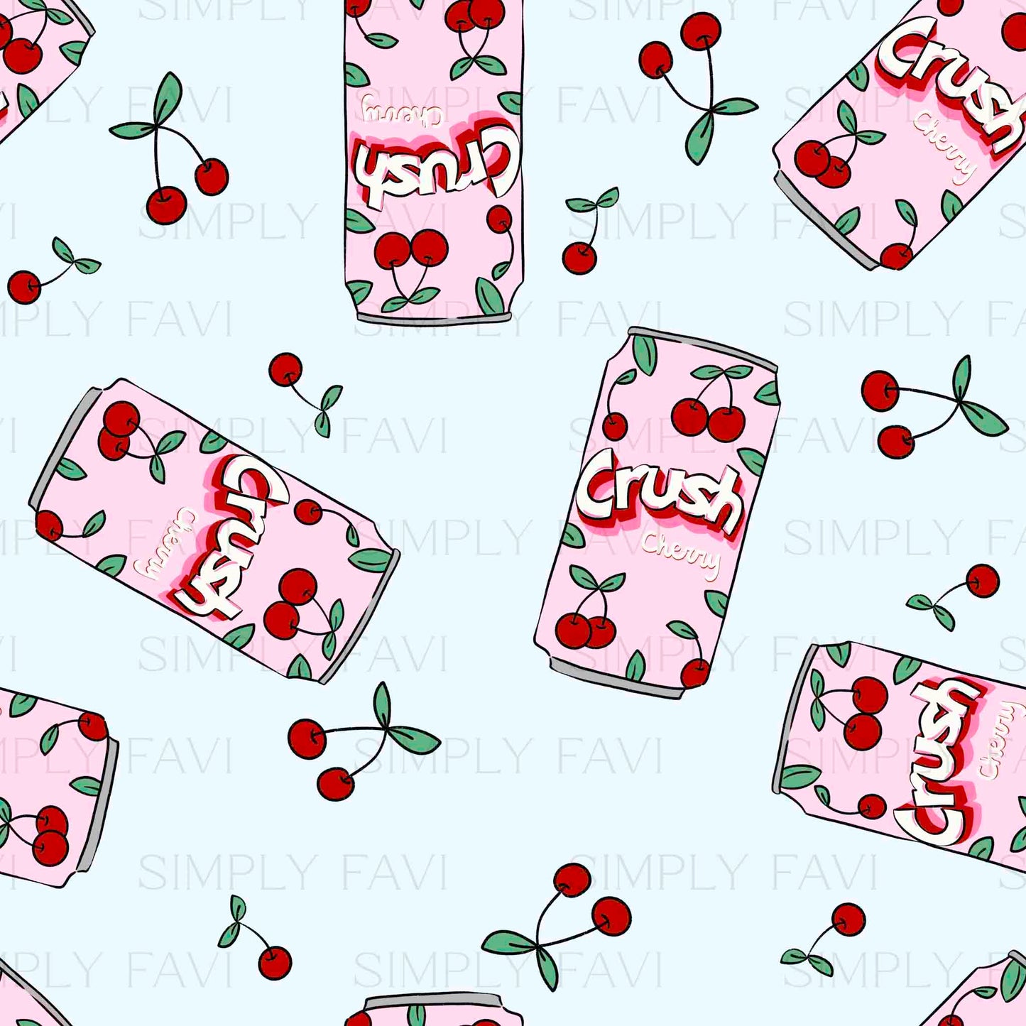 Cherry Crush (set of 6)