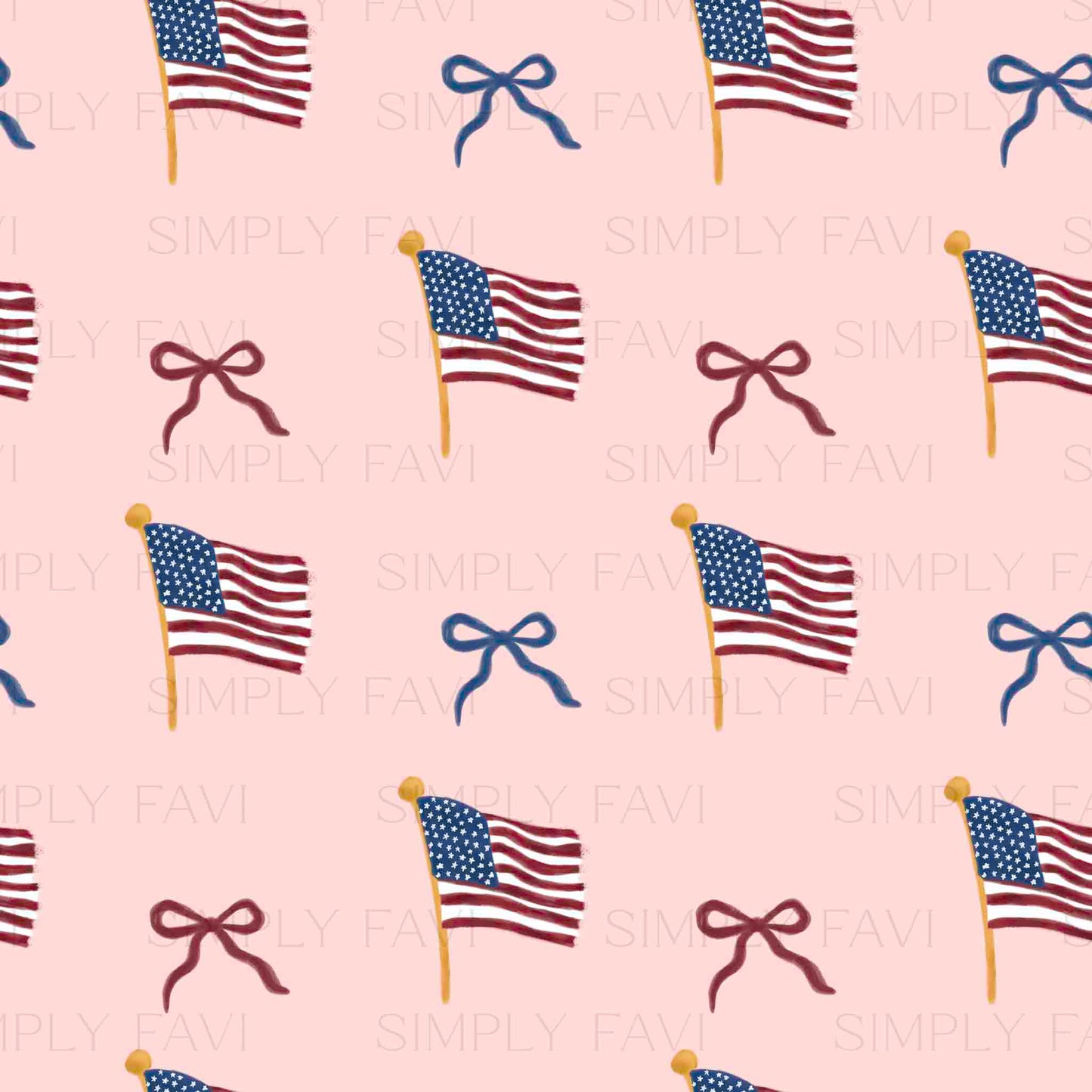Flags and Bows