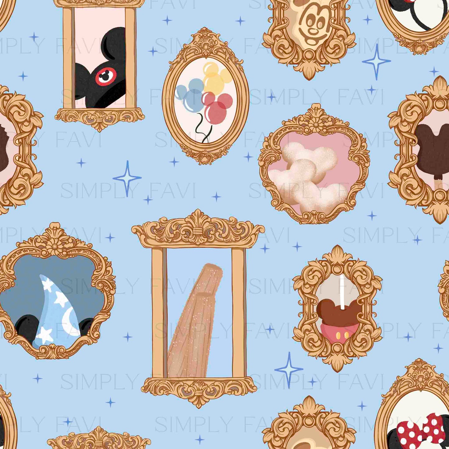 Park Snacks (framed set)