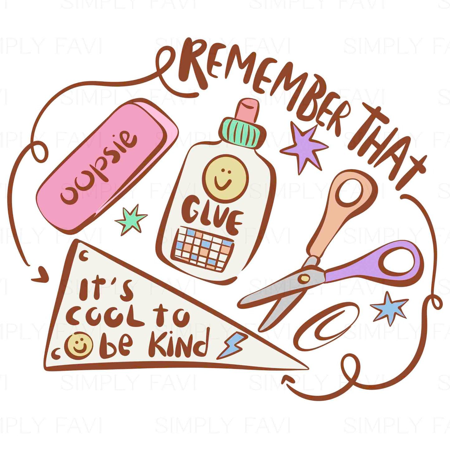 It's Cool to be Kind PNG