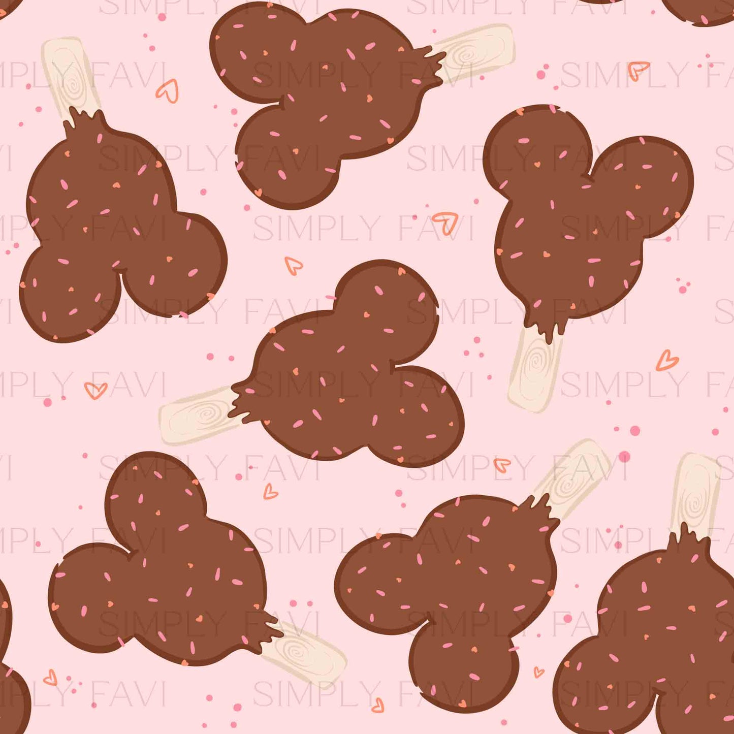 Love Hearts on Ice Cream