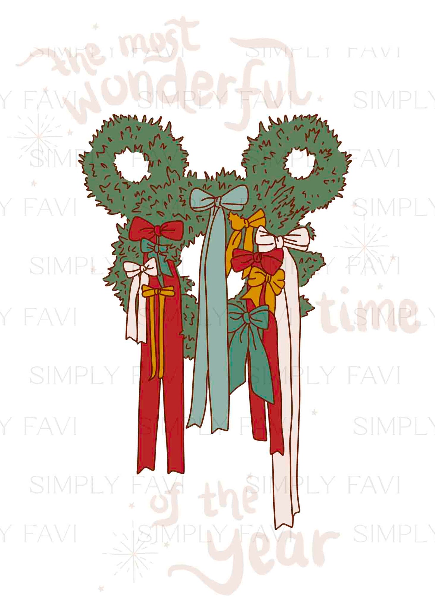 Magical Wreath - Traditional PNGs (SET)