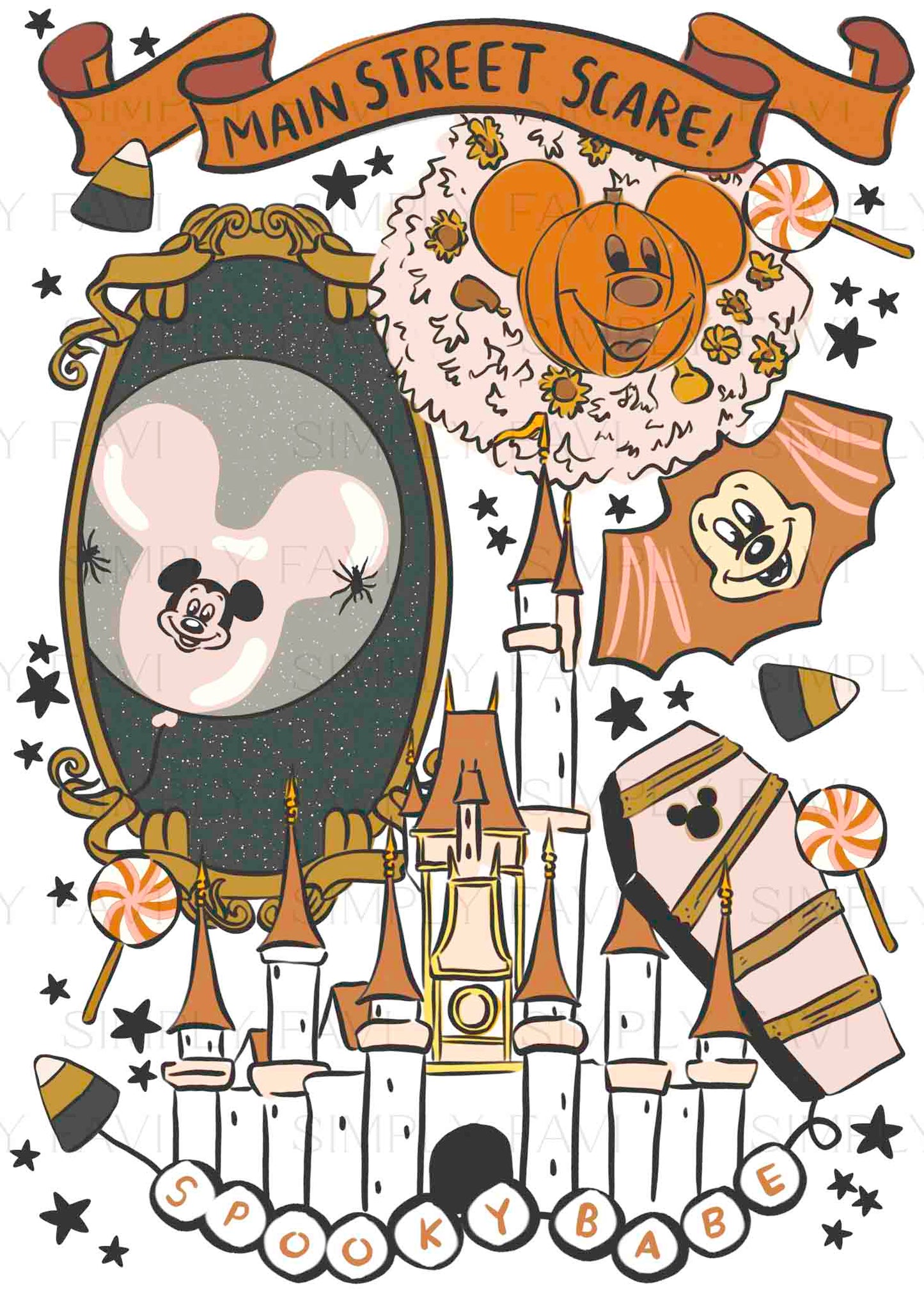 Magic Spooky Day | Orange