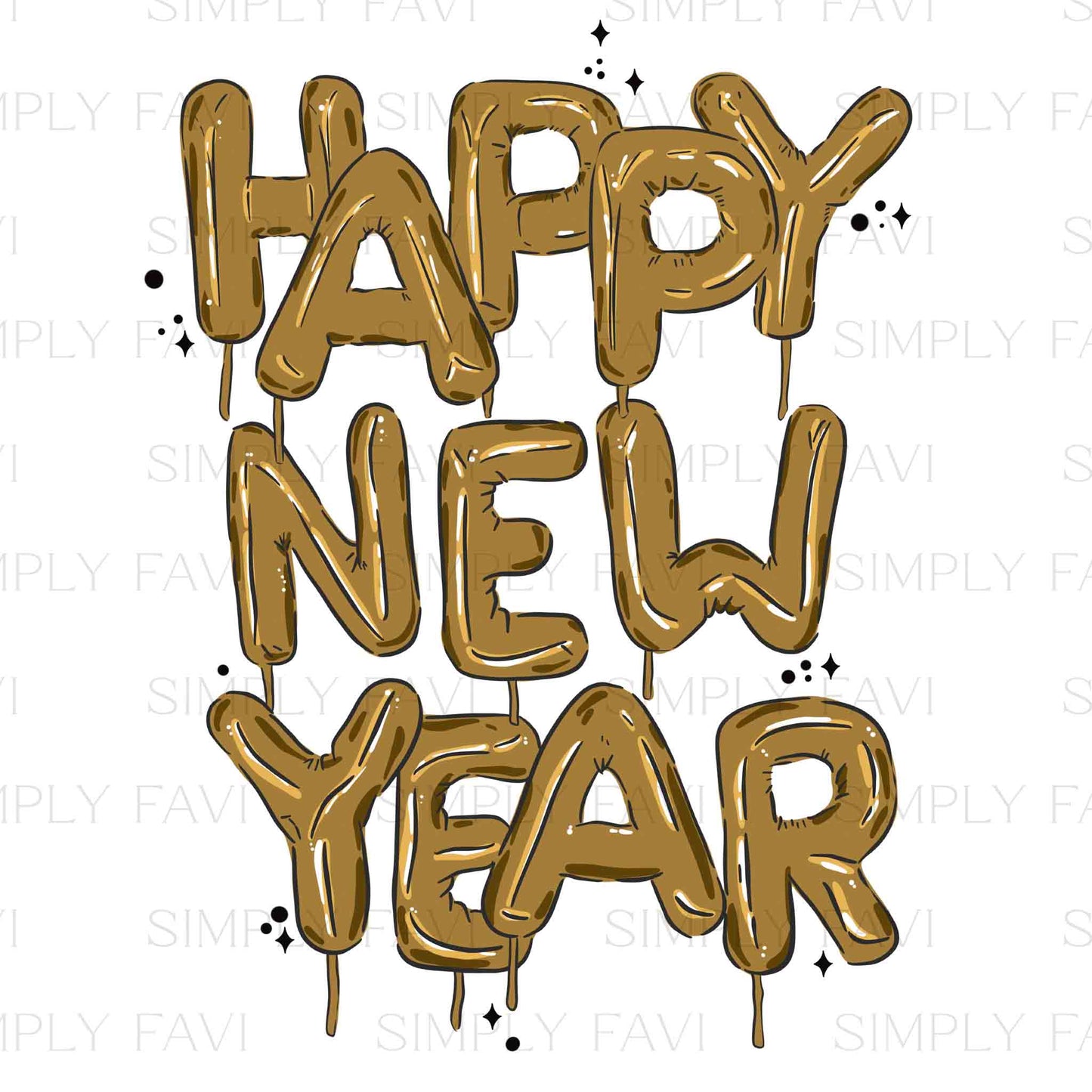 New Years Balloon PNG