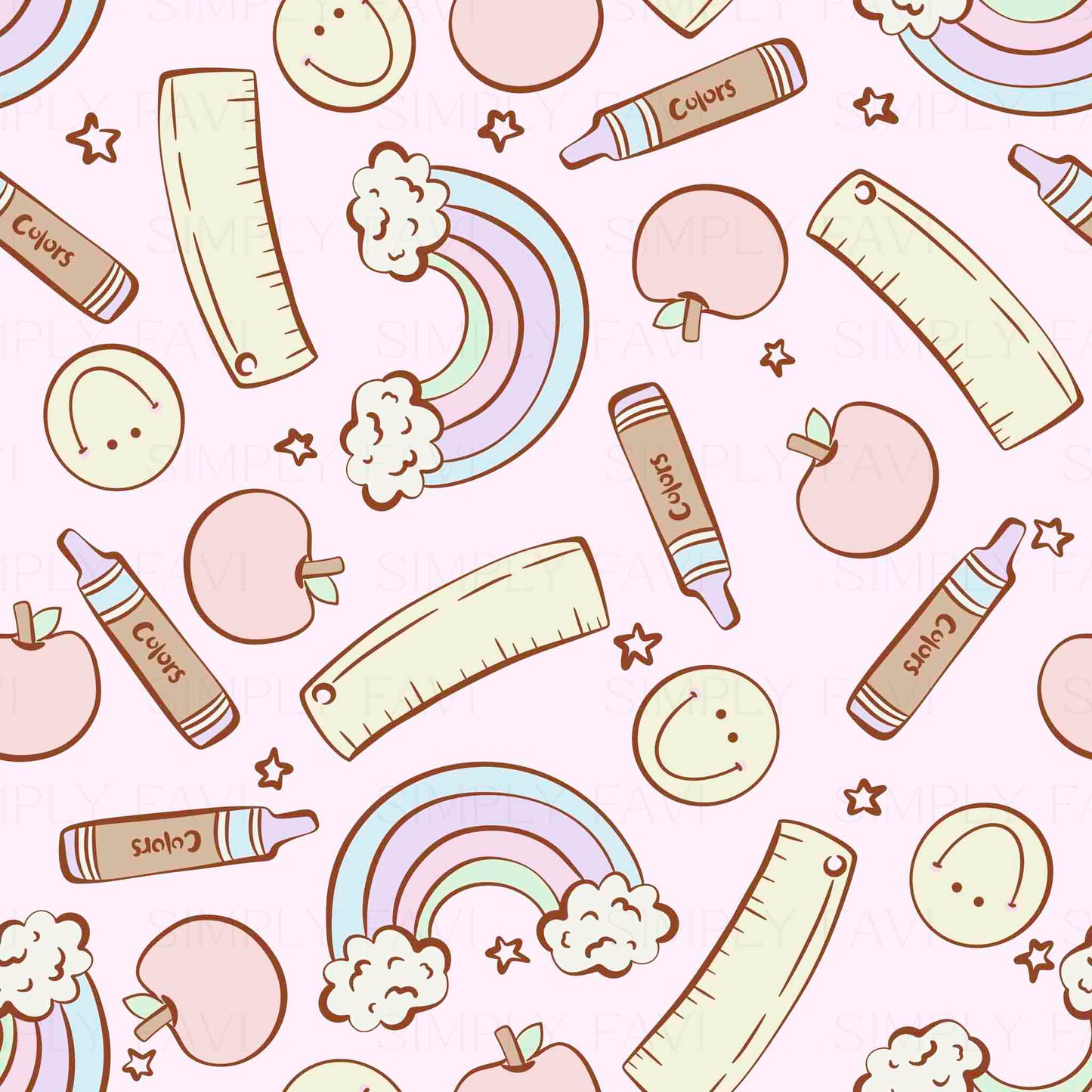 Pastel Back 2 School