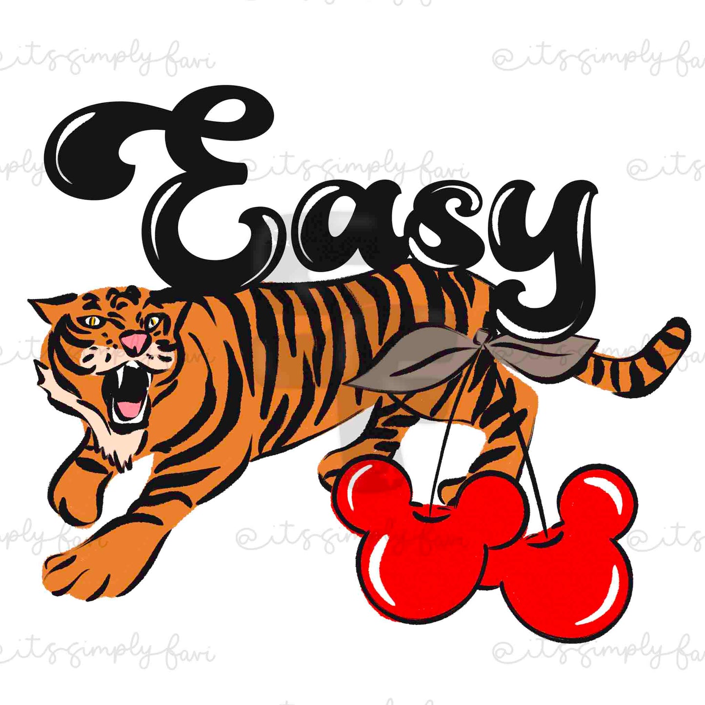 Easy Tiger PNG