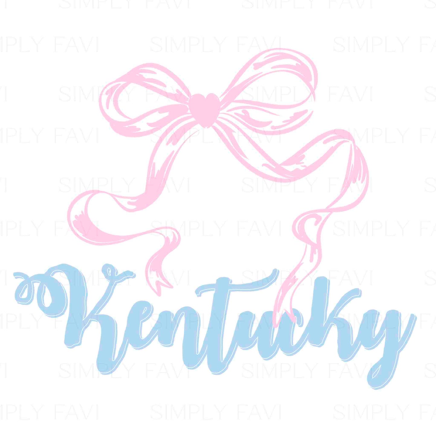 Pink Bow States (set of 50)