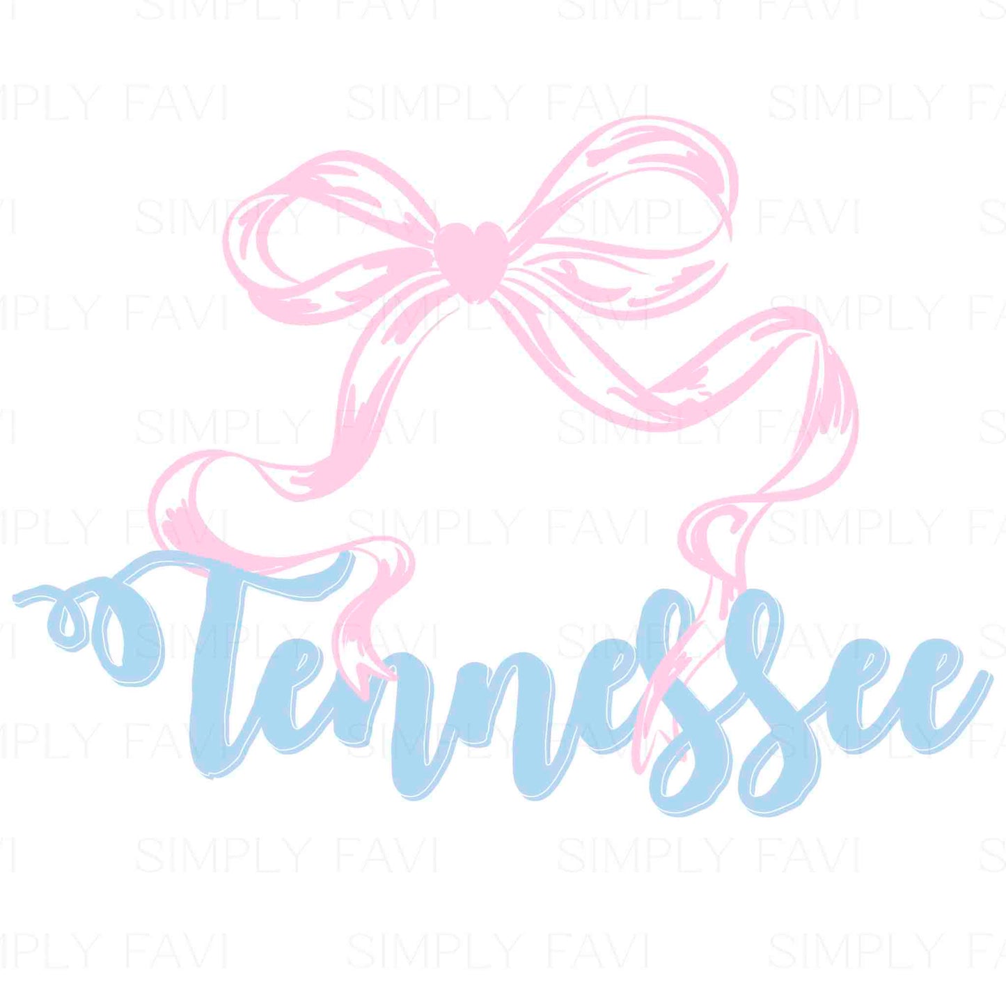 Pink Bow States (set of 50)