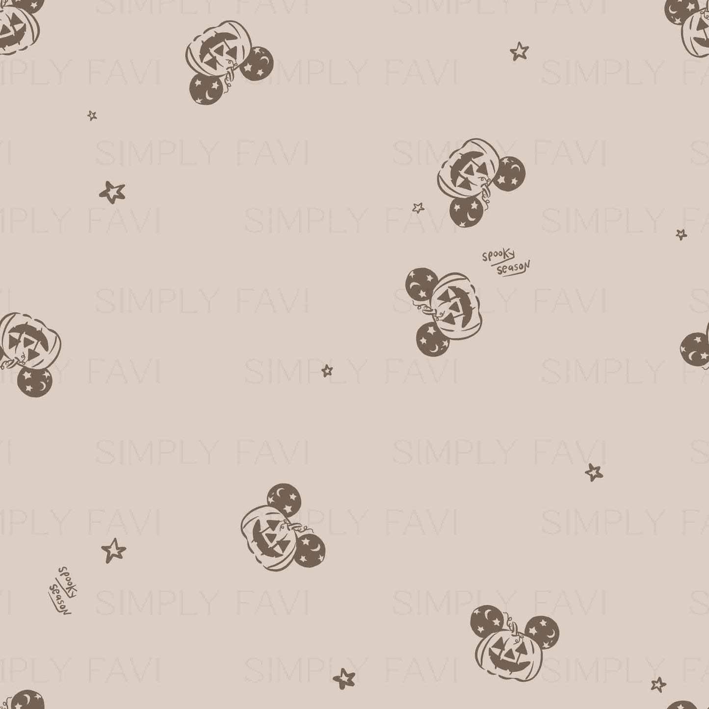 Spooky Pumpkin (set of 8)