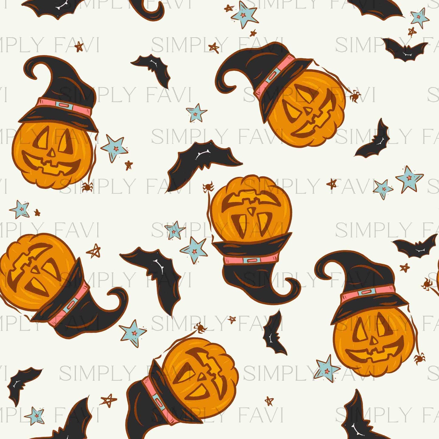 Stone Witchy Pumpkins