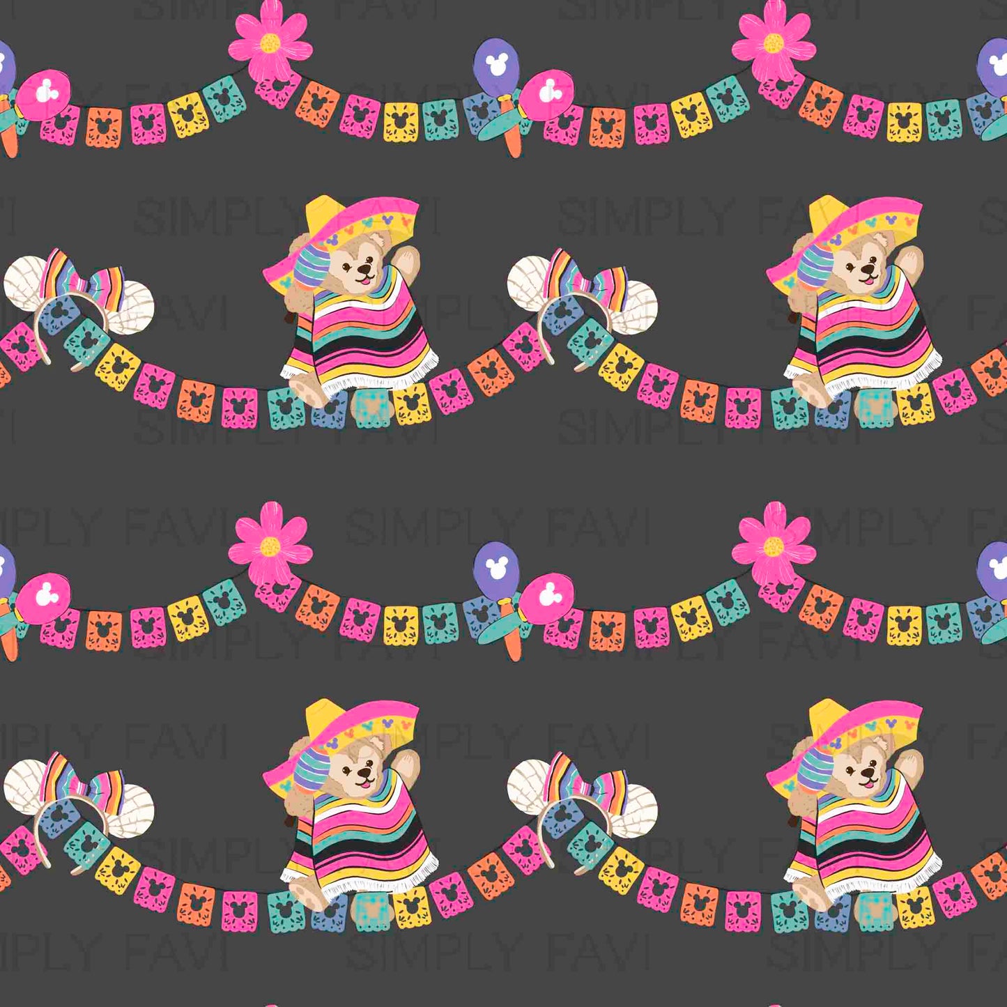 Teddy and Mexican Papel