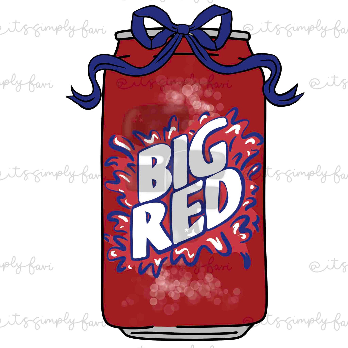 Big Red Drink PNG