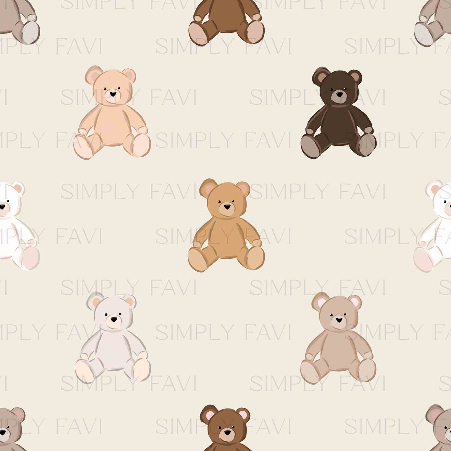 Nude Teddy's