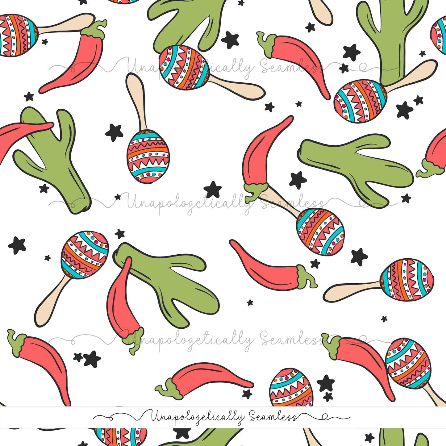 Chiles and Cactus White