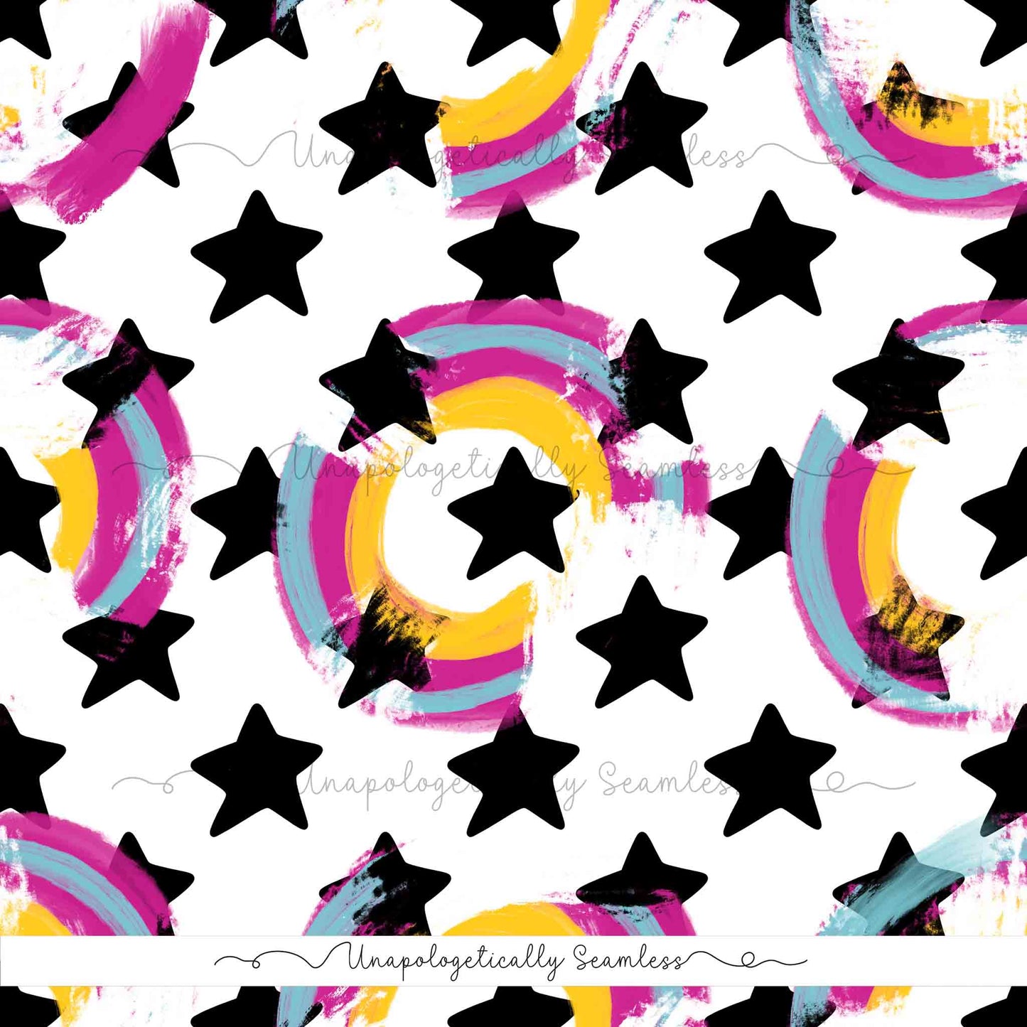 Faded Rainbows and Stars