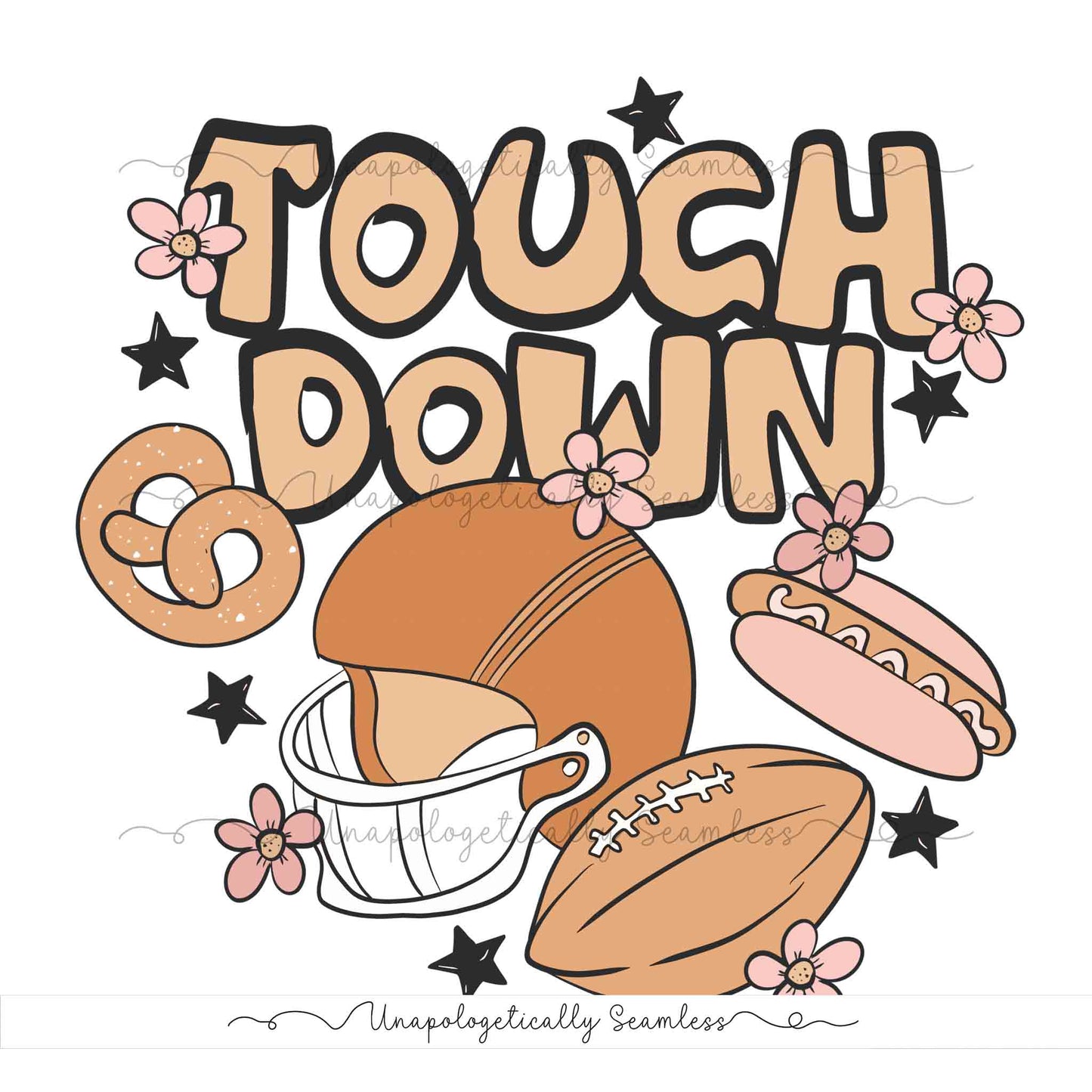 Pink Touchdown PNG