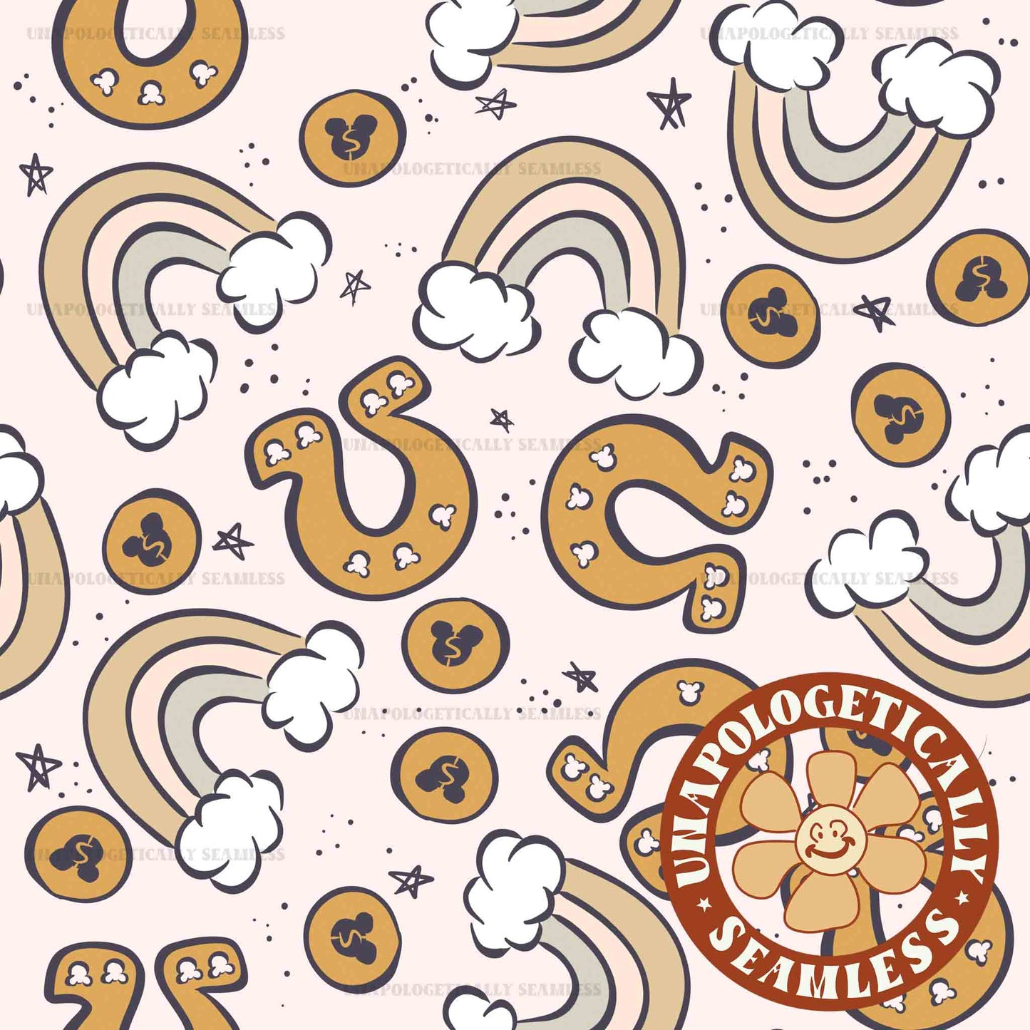 Lucky Mouse Horse Shoe