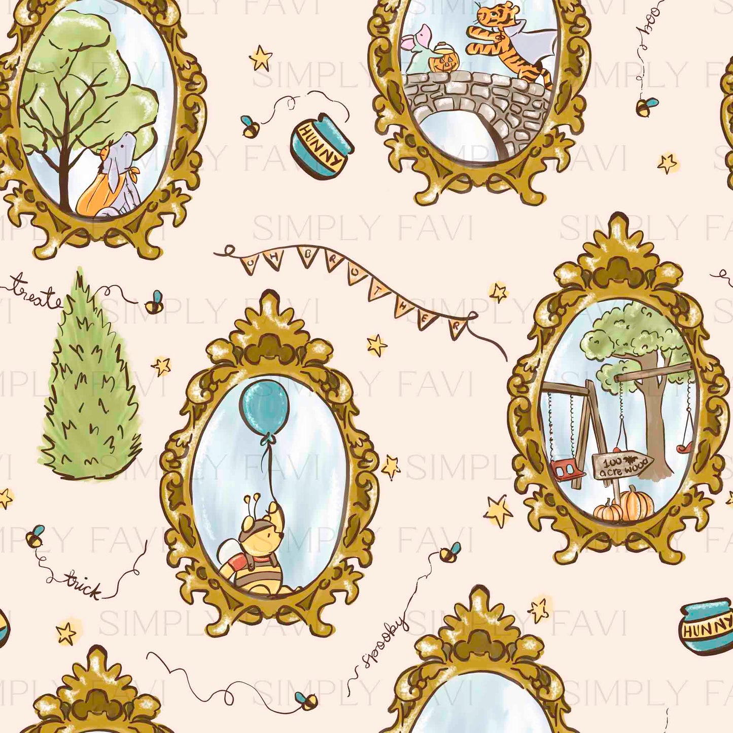 100 Haunted Acre Woods