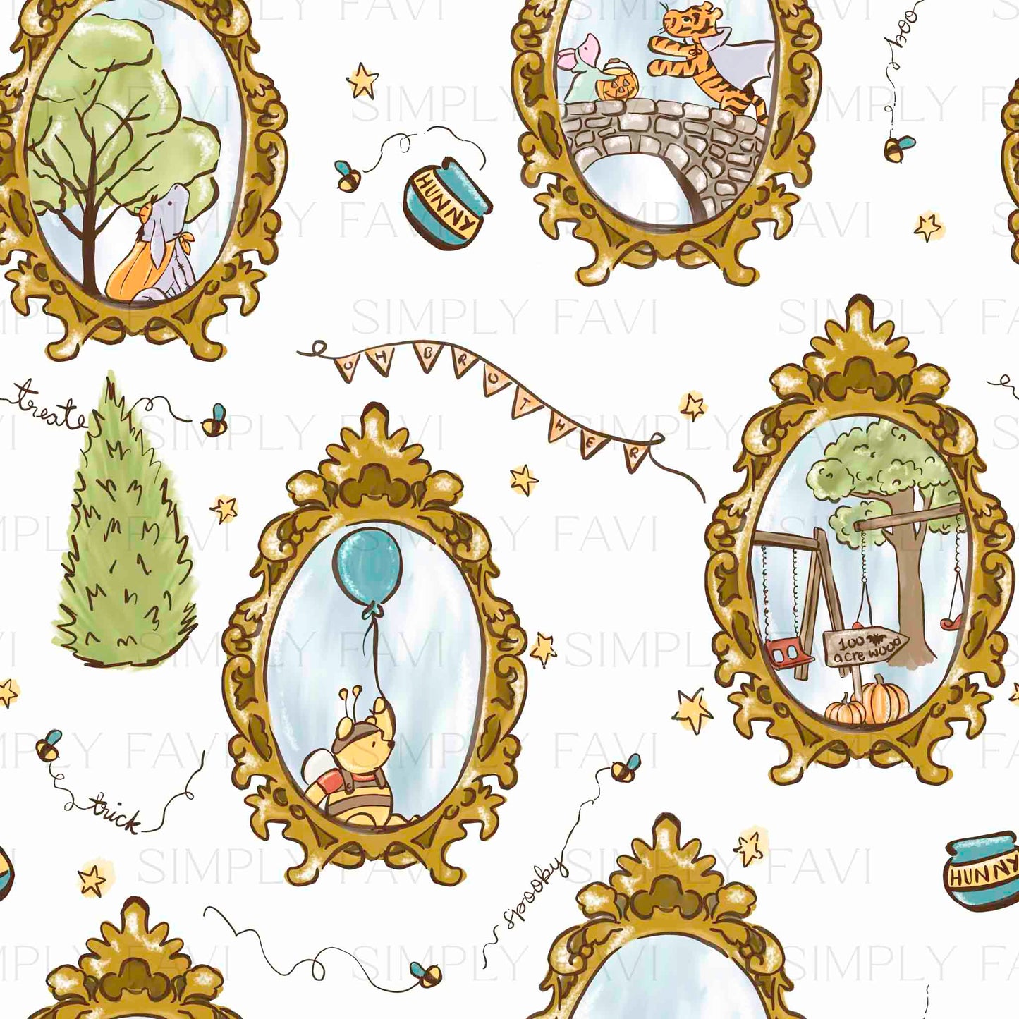 100 Haunted Acre Woods