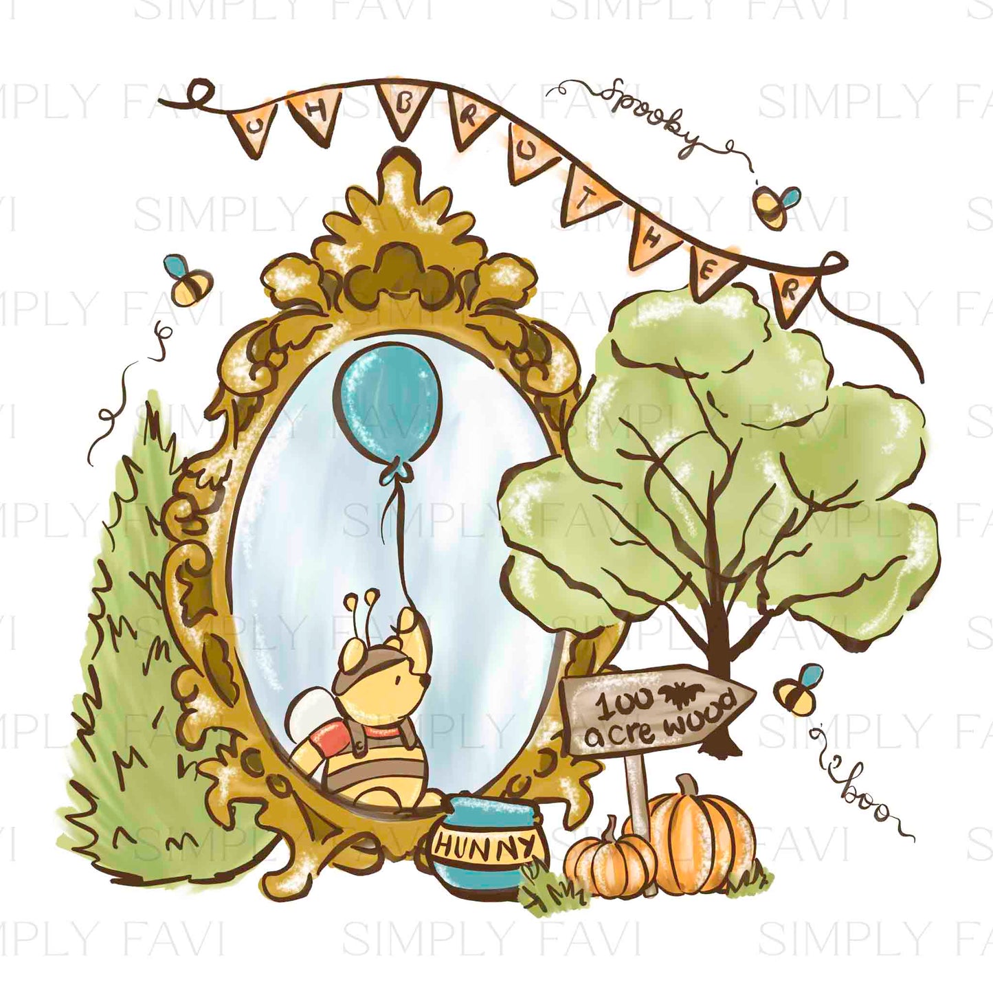 100 Haunted Acre Woods