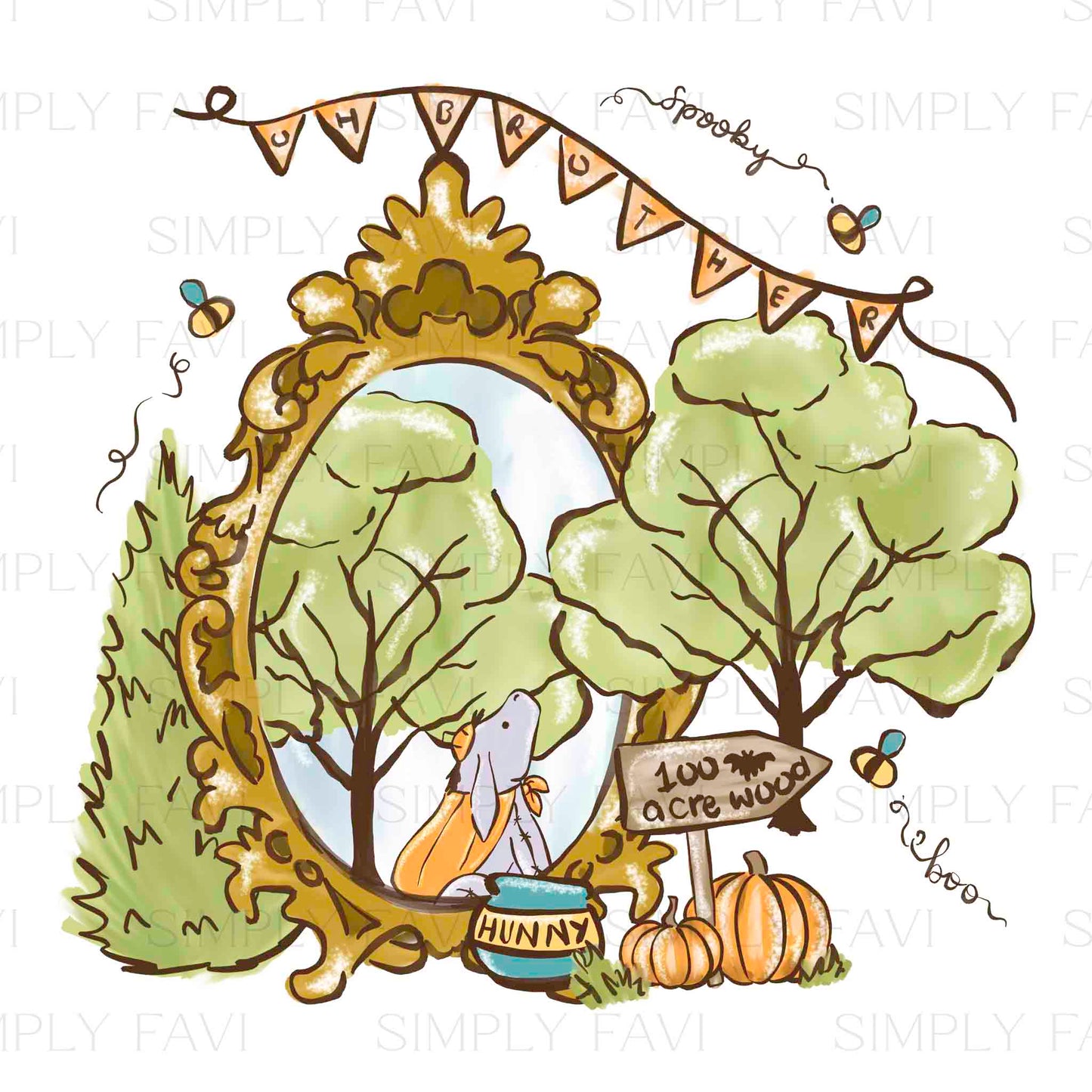 100 Haunted Acre Woods