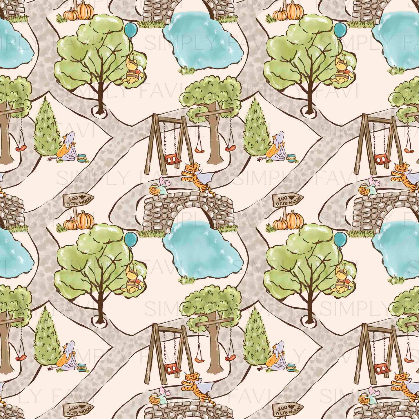 100 Haunted Acre Woods