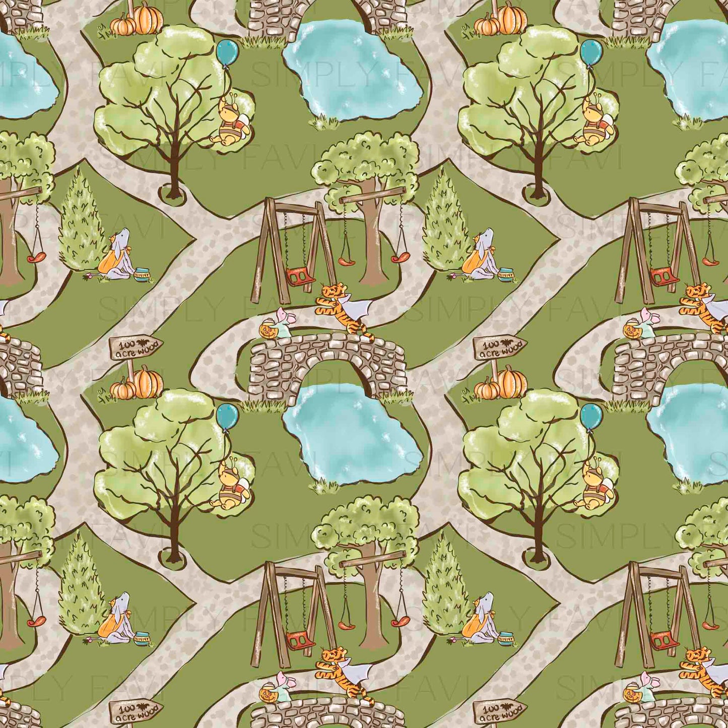 100 Haunted Acre Woods