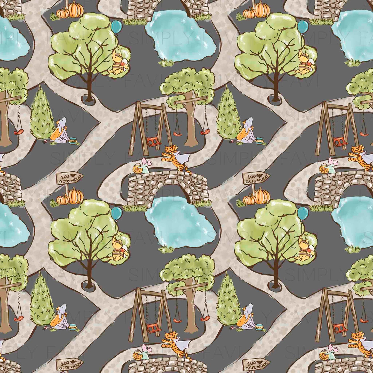 100 Haunted Acre Woods