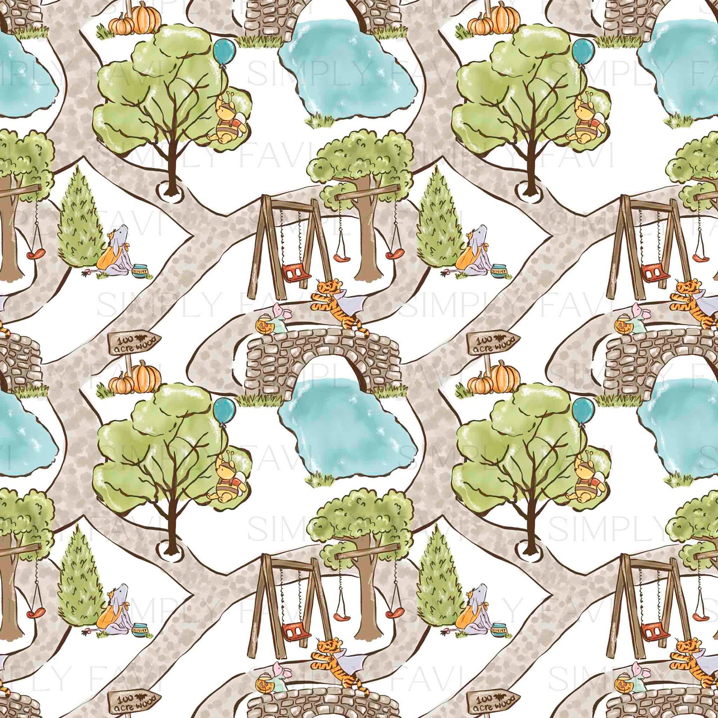 100 Haunted Acre Woods