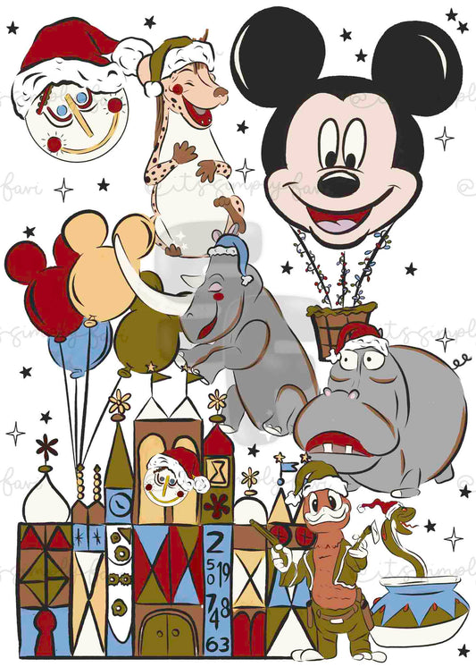 Small World XMas PNG Bundle