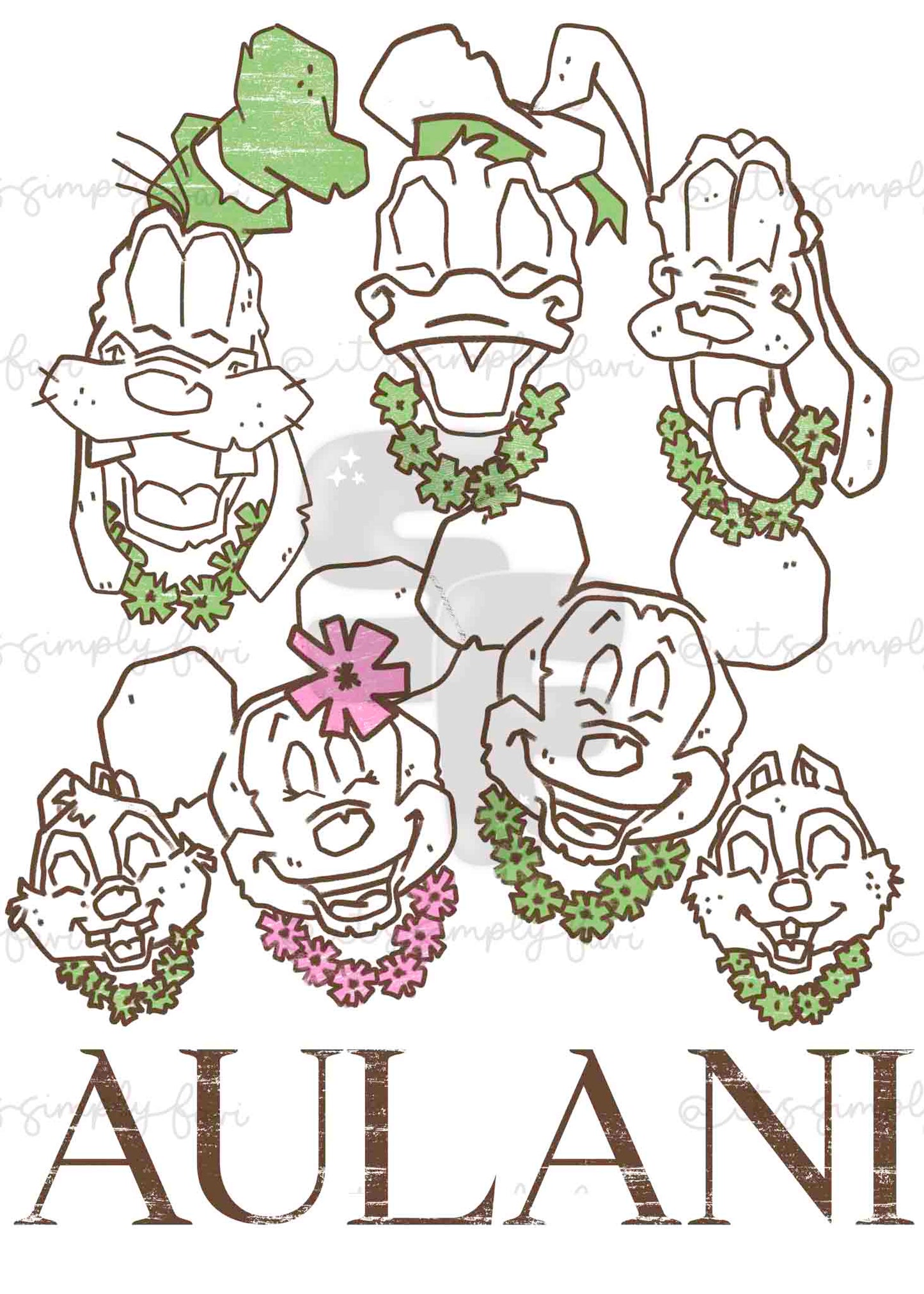 3 Month Patreon Tier Bundle - Aulani