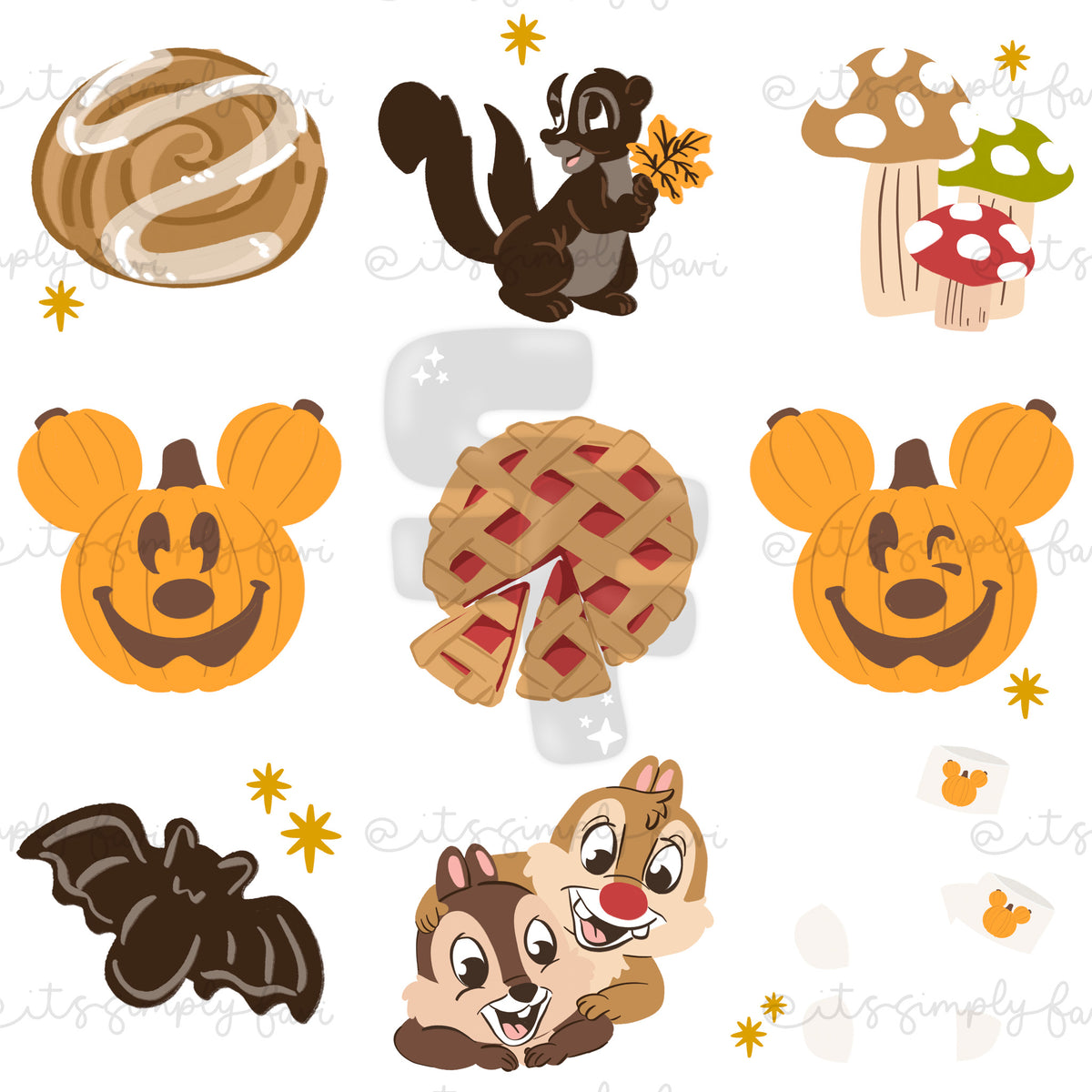 3 Month Patreon Tier Bundle - Autumn Magic