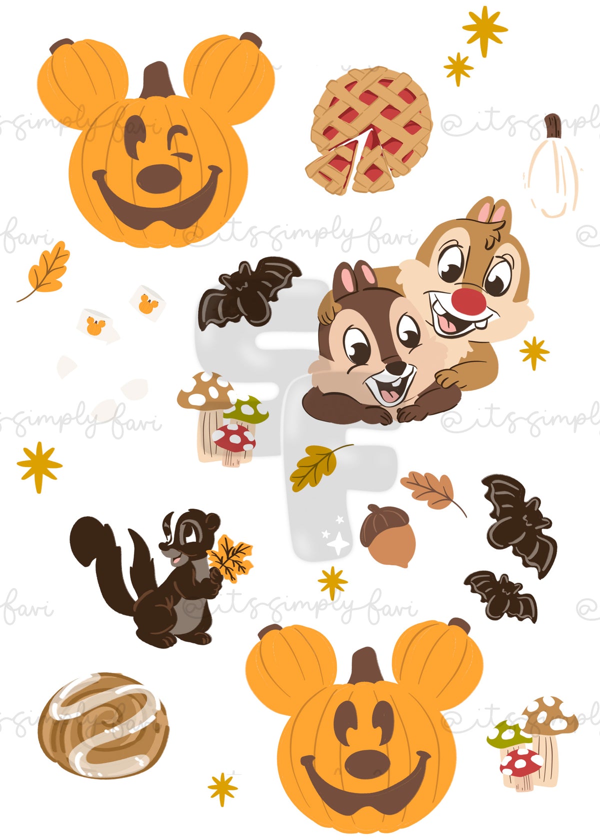 3 Month Patreon Tier Bundle - Autumn Magic