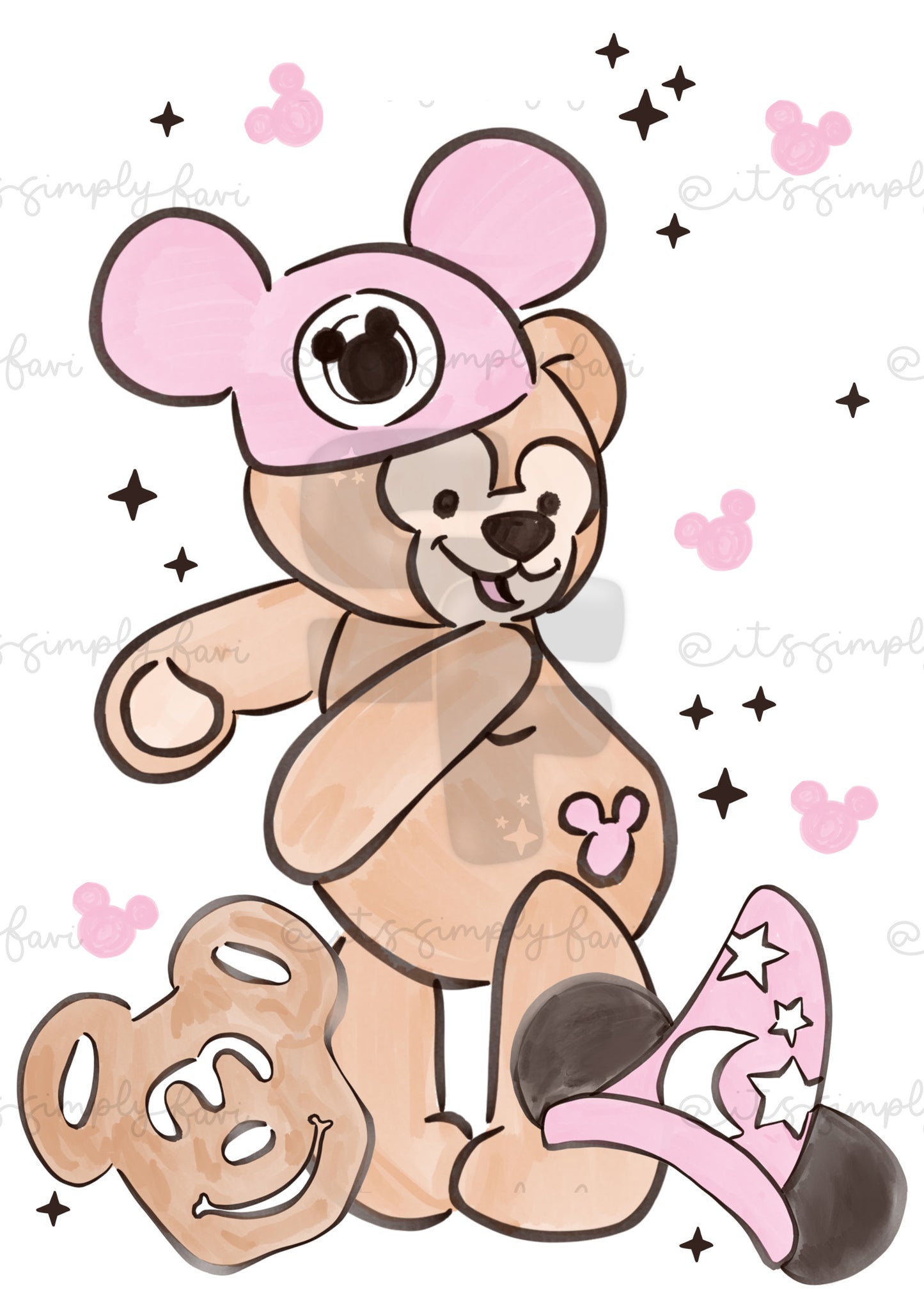 Baby Tokyo Bear - Pink Bundle