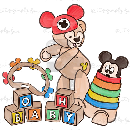 Baby Tokyo Bear - Rainbow Bundle