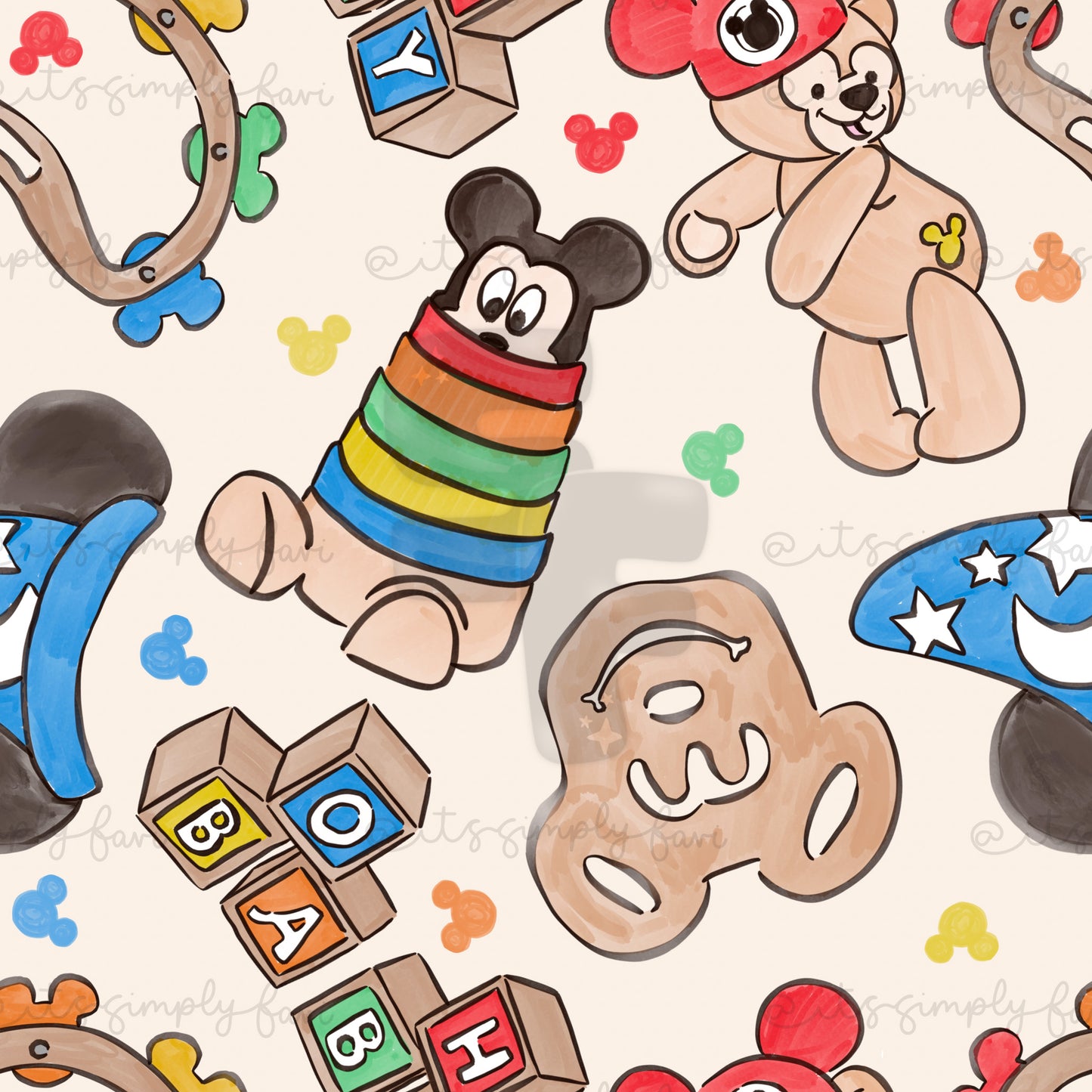 Baby Tokyo Bear - Rainbow Bundle