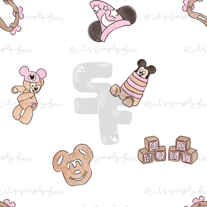 Baby Tokyo Bear - Pink Bundle