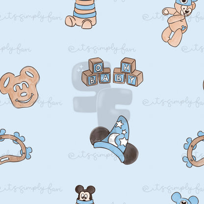 Baby Tokyo Bear - Blue Bundle