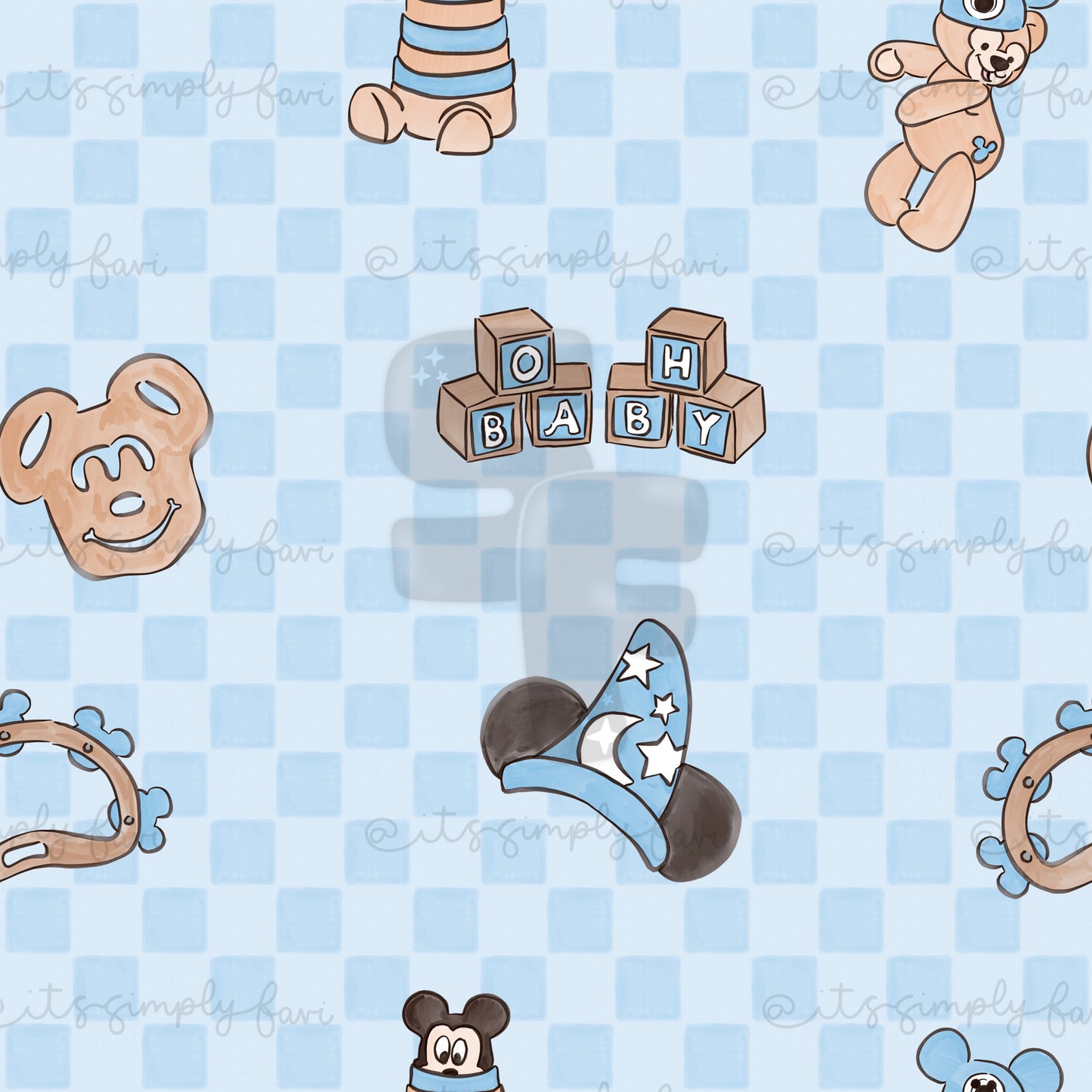 Baby Tokyo Bear - Blue Bundle