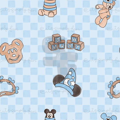 Baby Tokyo Bear - Blue Bundle