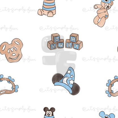 Baby Tokyo Bear - Blue Bundle