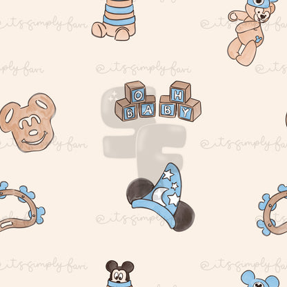 Baby Tokyo Bear - Blue Bundle