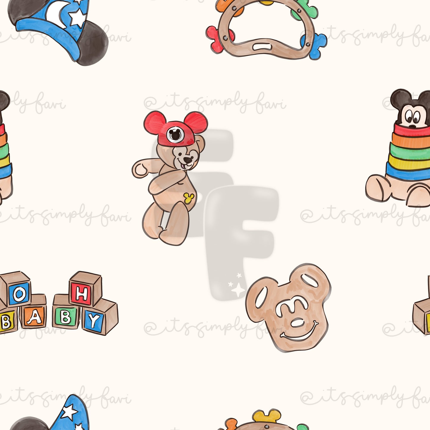 Baby Tokyo Bear - Rainbow Bundle