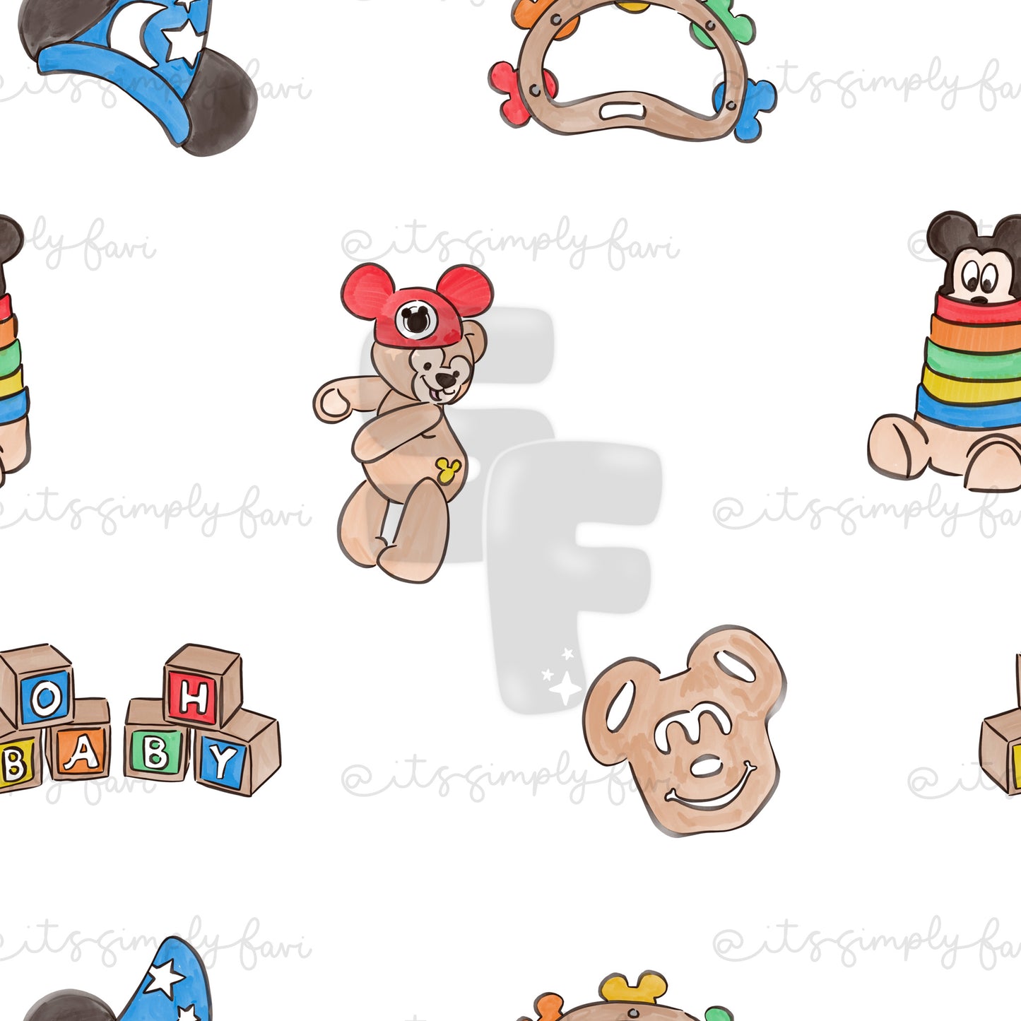 Baby Tokyo Bear - Rainbow Bundle