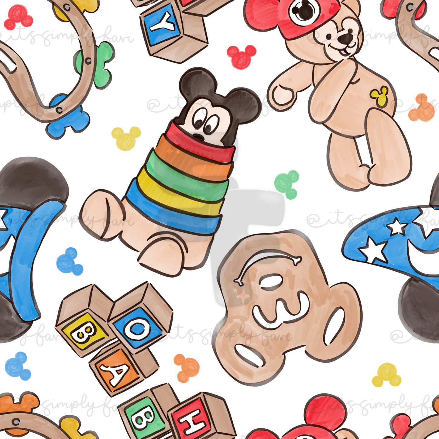Baby Tokyo Bear - Rainbow Bundle