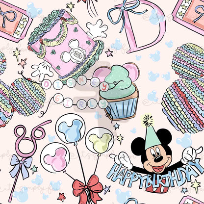 Birthday Magic -Scattered Muted Bundle