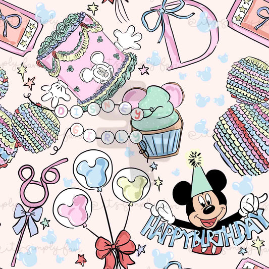 Birthday Magic -Scattered Muted Bundle