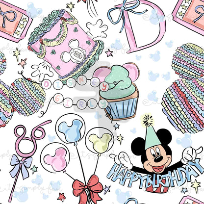 Birthday Magic -Scattered Muted Bundle