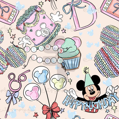 Birthday Magic -Scattered Muted Bundle