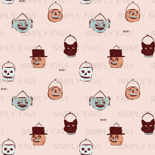 Boho Vintage Buckets